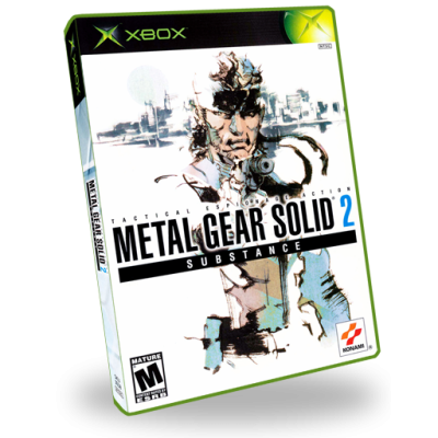 Metal Gear Solid 2 Substance3D Boxes Italic